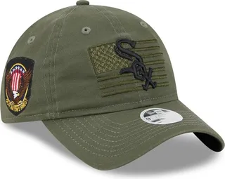 Women's New Era Green Chicago White Sox 2023 Armed Forces Day 9TWENTY Adjustable Hat