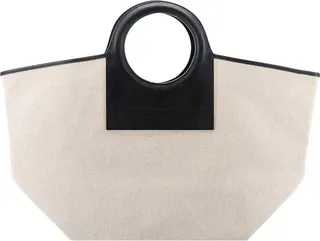 Canvas shoulder bag