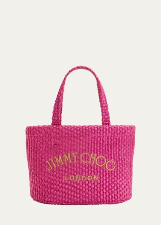 Mini Beach Logo East-West Tote Bag