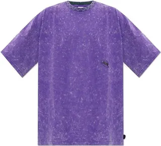 Puma X Pam Logo Printed Vintage Effect T-Shirt