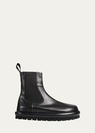Anatomic Leather Chelsea Booties