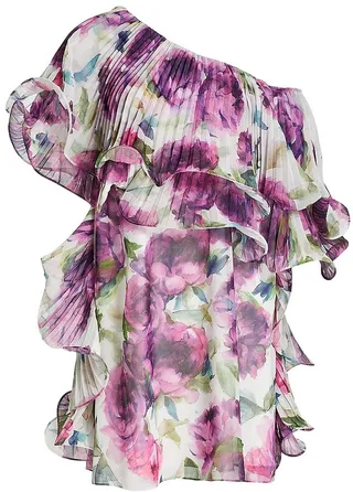 One-Shoulder Minidress