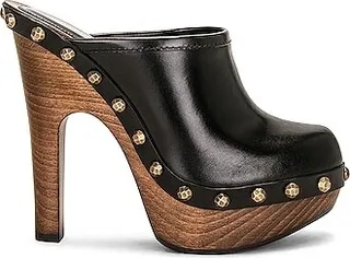 Saint Laurent Camoy Clogs in Black