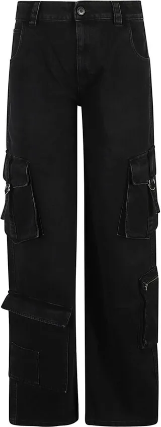 Cargo Zip Jeans