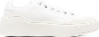 Logo Platform-Sole Low-Top Sneakers