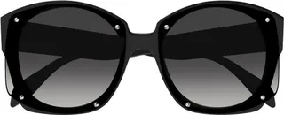 Alexander McQueen Eyewear Butterfly Frame Sunglasses