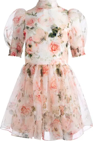 Vernita floral-print dress