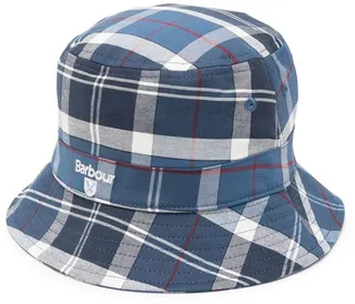 Check-Pattern Bucket Hat