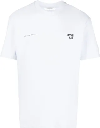 logo-print cotton T-shirt