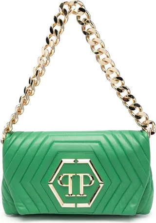 Matelassé Hexagon shoulder bag