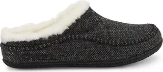 Falcon Ridge II Herringbone Faux Fur Lined Slippers