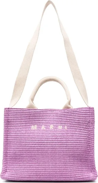 Small Raffia Tote Bag