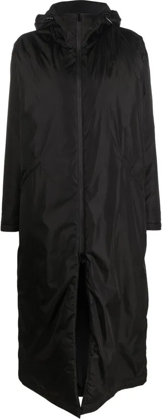 Zip-Up Hooded Raincoat