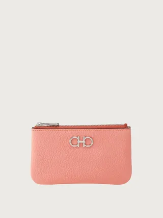 Ferragamo Women Gancini key holder Pink