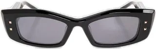 Valentino Eyewear Rectangular Frame Sunglasses
