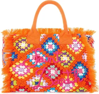 Vanity Crochet Shoulder Bag With Pattern