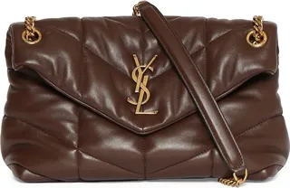 Small Puffer leather shoulder bag