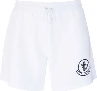 Moncler Logo Printed Drawstring Shorts