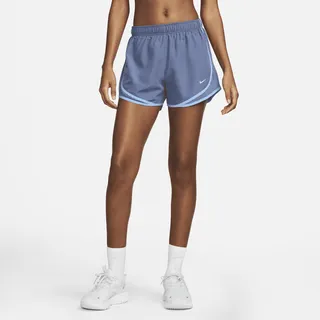 Nike Women's Tempo Brief-Lined Running Shorts in Blue