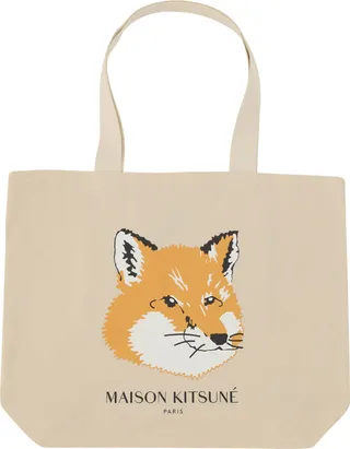 Fox Head Tote Bag