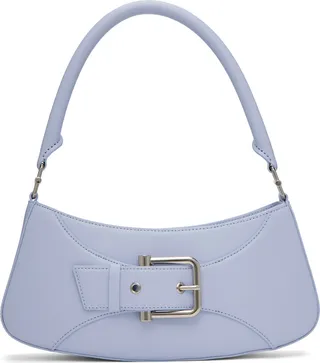 OSOI Blue Belted Brocle Bag