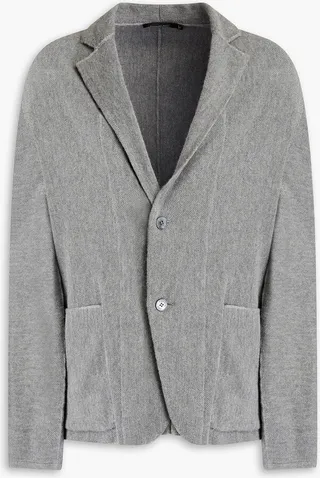 Cashmere-blend blazer