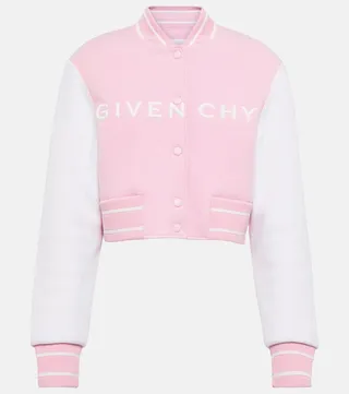 x Disney® crop wool bomber jacket
