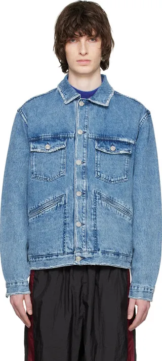 Isabel Marant Blue Jango Denim Jacket