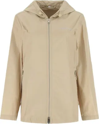 Burberry Logo Detailed Drawstring Hooded Jacket