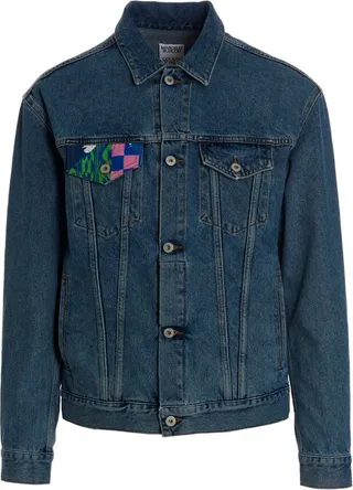 Marcelo Burlon County Of Milan Mix Match Denim Jacket