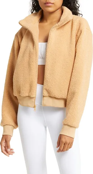 Brave the Elements Fleece Bomber Jacket
