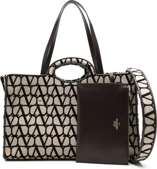 VALENTINO GARAVANI- Le Troisieme Toile Iconographe Tote Bag