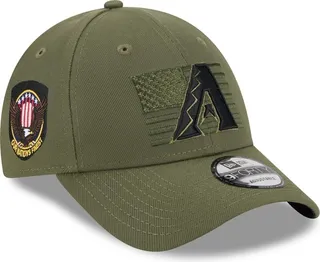 Men's New Era Green Arizona Diamondbacks 2023 Armed Forces Day 9FORTY Adjustable Hat