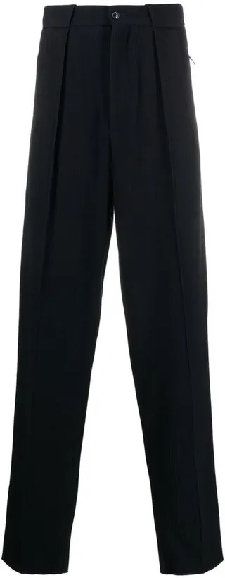 Ribbed Tapered Trousers