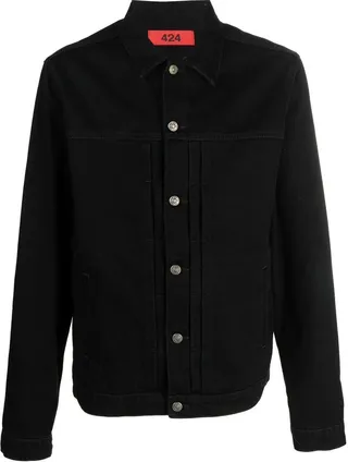 Button-Up Denim Jacket