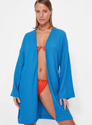 Belted Knitted Kimono