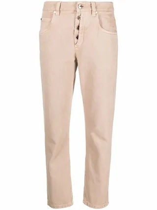 Cropped Chino Trousers
