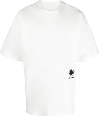 photograph-print short-sleeved T-shirt
