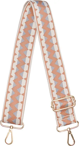 Johnny Loves Rosie - Luxe Mocha Denver Print Bag Strap