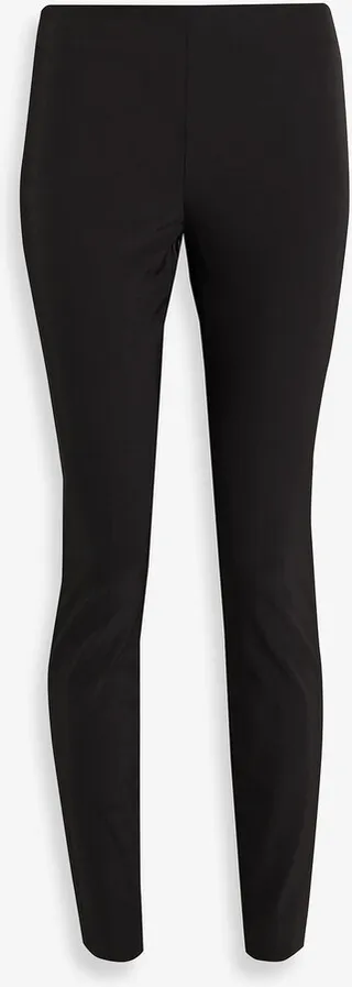Stretch-twill stirrup leggings