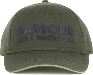 Barbour Logo-Detailed Baseball Cap