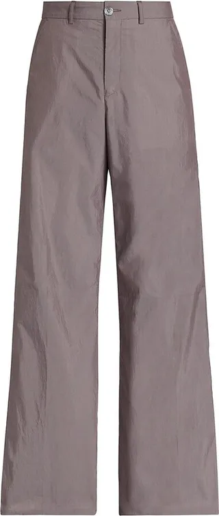 Tuxedo Wide-Leg Trousers