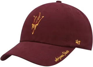Women's Maroon Arizona State Sun Devils Miata Clean Up Logo Adjustable Hat