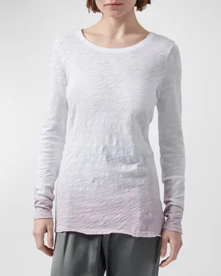 Slub Jersey Long-Sleeve T-Shirt