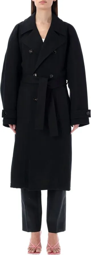 Bottega Veneta Double Breasted Trench Coat