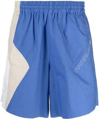 Colour-Block Track Shorts
