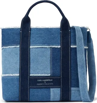 x Amber Valletta denim tote bag