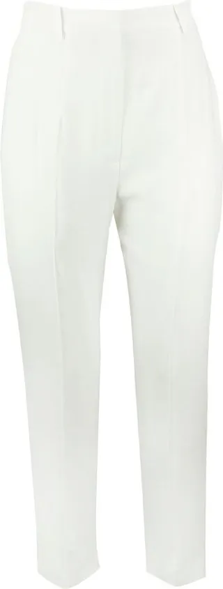 Alexander McQueen High-Rise Straight Leg Pants