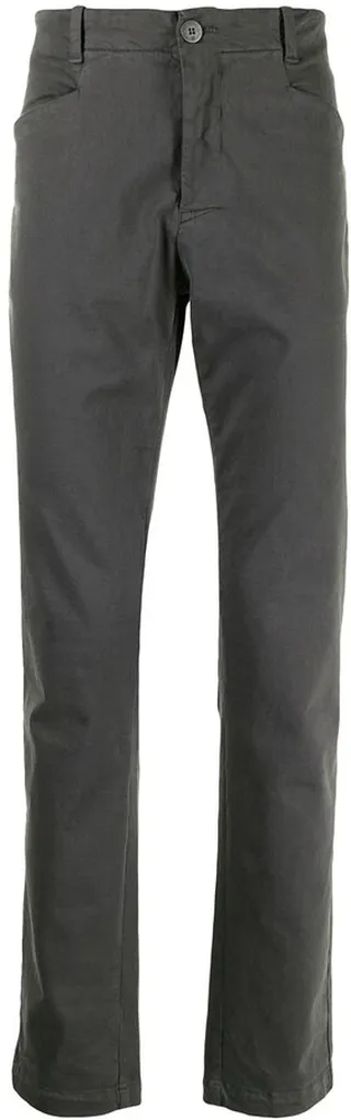 High-Waisted Straight Leg Trousers