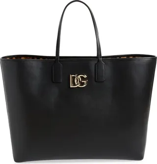 Large Fefè Leather Shopper